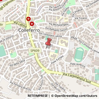 Mappa Largo s. francesco 13, 00034 Colleferro, Roma (Lazio)