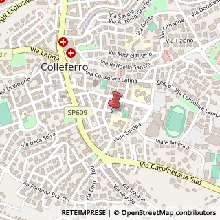 Mappa Via XXIV Maggio, 6, 00034 Colleferro, Roma (Lazio)
