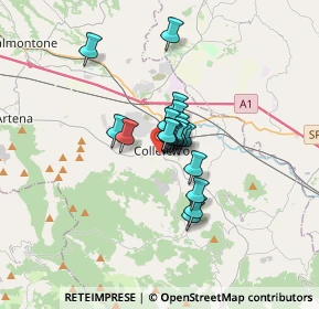Mappa Via G. Leopardi, 00034 Colleferro RM, Italia (1.883)
