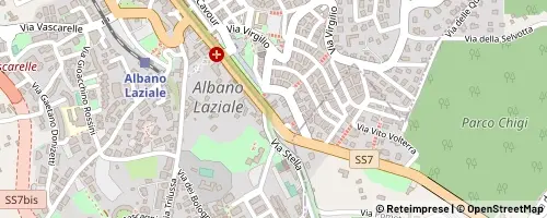 Mappa Albano Laziale