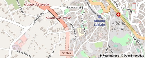 Mappa Albano Laziale
