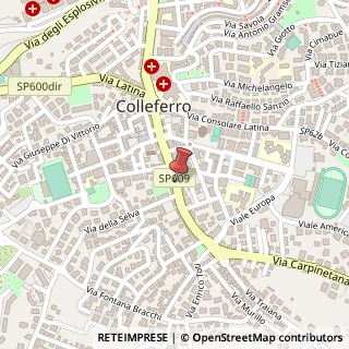 Mappa Corso Filippo Turati, 17, 00034 Colleferro, Roma (Lazio)