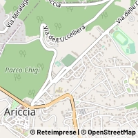 Map Ariccia