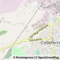 지도 Colleferro