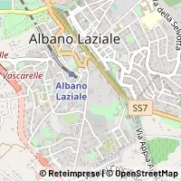 Hartă Albano Laziale