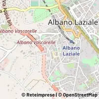 Kaart Albano Laziale