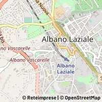 Kaart Albano Laziale