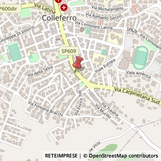 Mappa Corso Filippo Turati, 137, 00034 Colleferro, Roma (Lazio)
