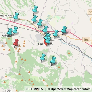 Mappa Via Achille Grandi, 00034 Colleferro RM, Italia (3.9345)