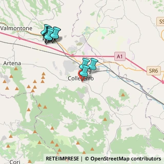 Mappa Via Achille Grandi, 00034 Colleferro RM, Italia (4.53167)