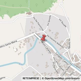 Mappa Via Carlo Cattaneo, 63, 03039 Sora, Frosinone (Lazio)