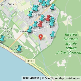 Mappa Via Drena, 00124 Roma RM, Italia (2.6325)