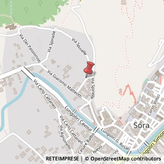 Mappa Via Guglielmo Marconi, 10, 03039 Sora, Frosinone (Lazio)