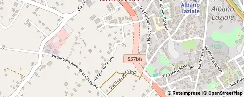 Mappa Albano Laziale