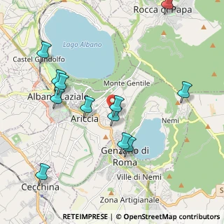 Mappa Viale Alcide De Gasperi, 00072 Ariccia RM, Italia (2.33167)