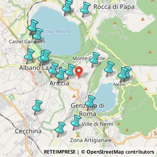 Mappa Viale Alcide De Gasperi, 00072 Ariccia RM, Italia (2.629)
