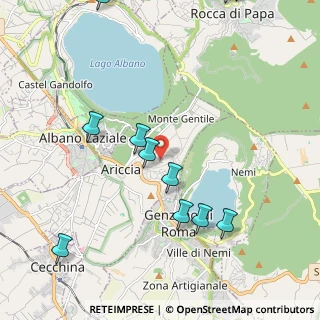 Mappa Viale Alcide De Gasperi, 00072 Ariccia RM, Italia (2.75455)