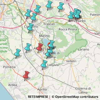 Mappa Viale Alcide De Gasperi, 00072 Ariccia RM, Italia (10.866)