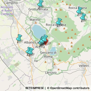 Mappa Viale Alcide De Gasperi, 00072 Ariccia RM, Italia (4.22455)