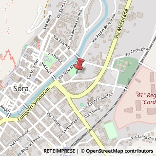Mappa Via Campo Boario, 6, 03039 Sora, Frosinone (Lazio)