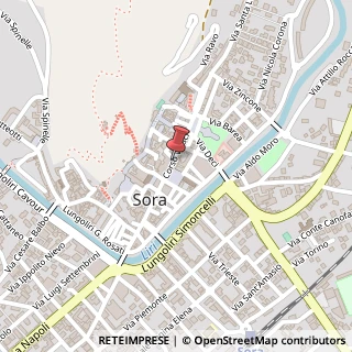 Mappa Corso Volsci,  31, 03039 Sora, Frosinone (Lazio)