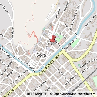 Mappa Via Vittorio Emanuele III, 31, 03039 Sora, Frosinone (Lazio)