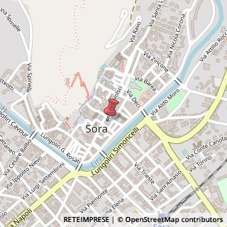 Mappa Piazza San Restituta, 4, 03039 Sora, Frosinone (Lazio)