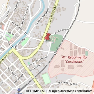 Mappa Via Marsicana, 03039 Sora FR, Italia, 03039 Sora, Frosinone (Lazio)