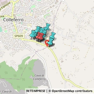 Mappa Via Carpinetana Est, 00034 Colleferro RM, Italia (0.28276)