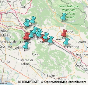 Mappa Piazza Gaucci Roberto, 00034 Colleferro RM, Italia (12.28438)