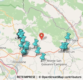 Mappa Santa Francesca, 03029 Veroli FR, Italia (8.801)