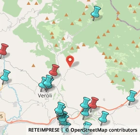 Mappa Santa Francesca, 03029 Veroli FR, Italia (6.5075)