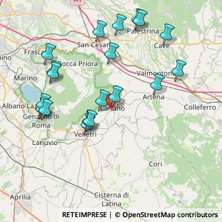Mappa 00040 Lariano RM, Italia (9.635)