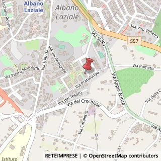 Mappa Via Cap. M. T. Valeri, 5, 00041 Albano Laziale, Roma (Lazio)