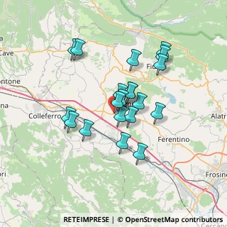 Mappa Via Casilina Ss, 03012 Anagni FR, Italia (6.068)
