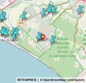Mappa Via Male, 00124 Roma RM, Italia (6.115)
