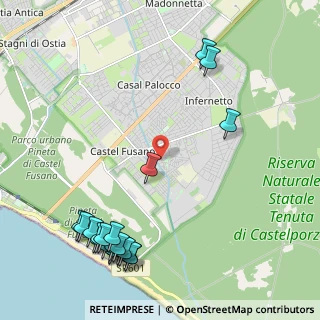 Mappa Via Male, 00124 Roma RM, Italia (3.0335)