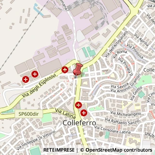 Mappa Lg. S. Caterina, 3, 00034 Colleferro, Roma (Lazio)