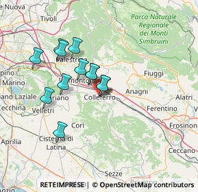 Mappa Via degli Esplosivi, 00034 Colleferro RM, Italia (12.28917)