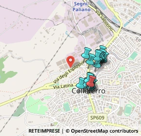 Mappa Via degli Esplosivi, 00034 Colleferro RM, Italia (0.387)