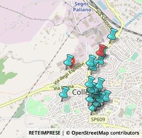 Mappa Via degli Esplosivi, 00034 Colleferro RM, Italia (0.512)