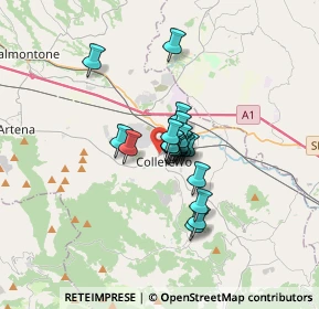 Mappa Via degli Esplosivi, 00034 Colleferro RM, Italia (2.029)