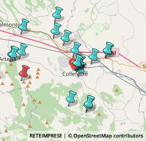 Mappa Via degli Esplosivi, 00034 Colleferro RM, Italia (3.7045)