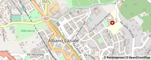 Mappa Albano Laziale