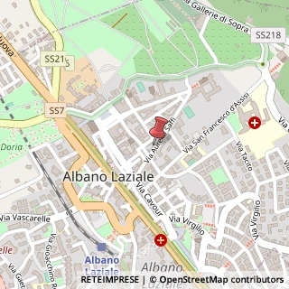 Mappa Via Aurelio Saffi, 67, 00041 Albano Laziale, Roma (Lazio)