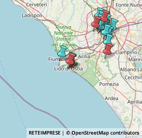 Mappa 00122 Lido di Ostia RM, Italia (18.01)