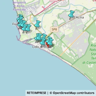 Mappa 00122 Lido di Ostia RM, Italia (4.34875)