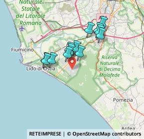 Mappa Via Mezzolombardo, 00124 Roma RM, Italia (5.86692)