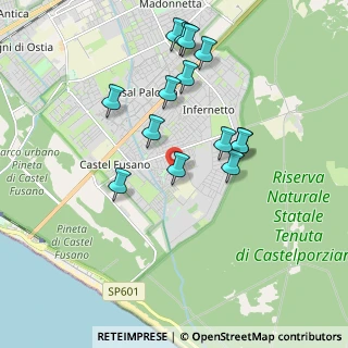 Mappa Via Mezzolombardo, 00124 Roma RM, Italia (1.93429)