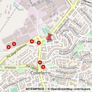 Mappa Via piave 7, 00034 Colleferro, Roma (Lazio)